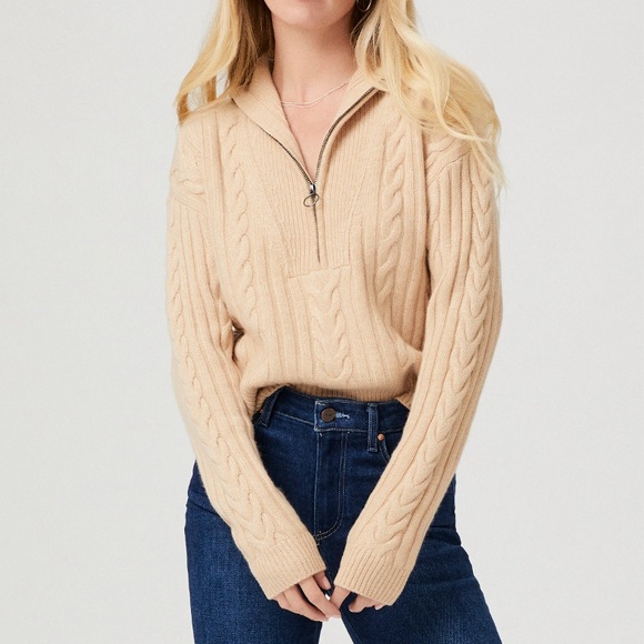 Paige Maylene Sweater - Camel - Picture 2 of 15